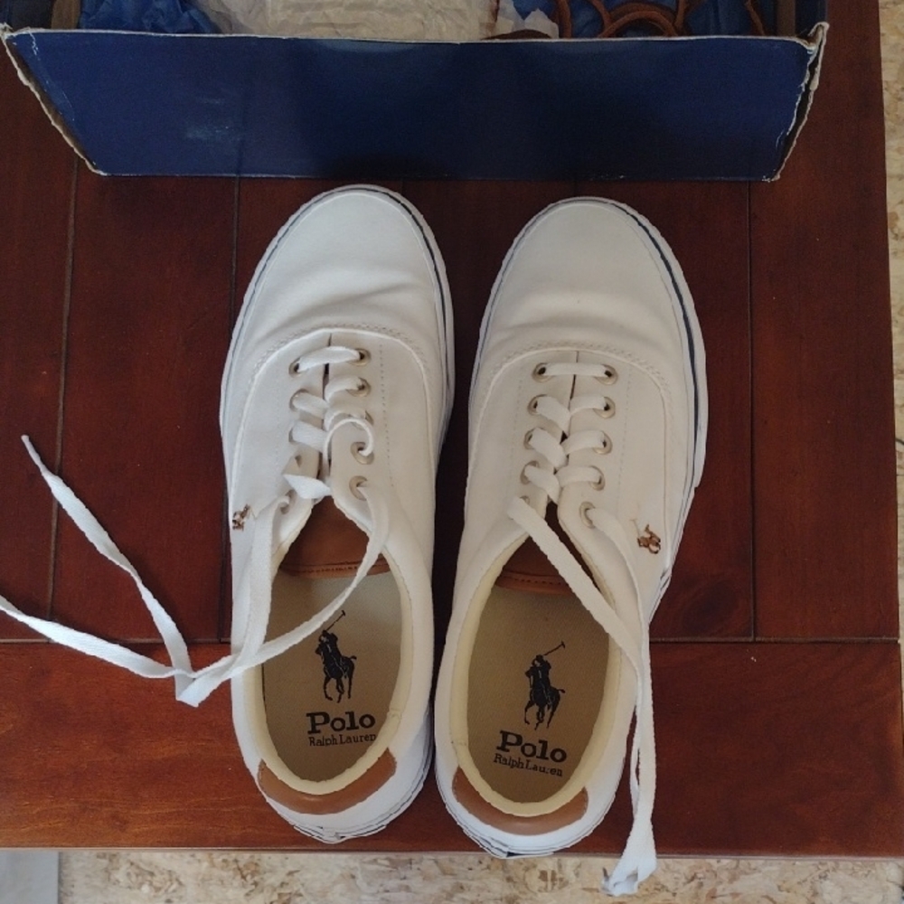 Polo by Ralph Lauren White Sneakers